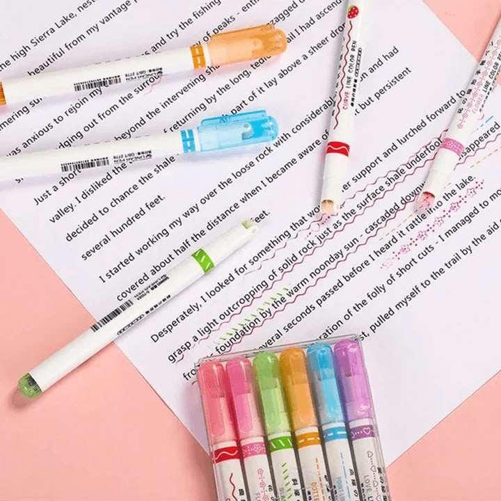 Baby Crab Curve Highlighter Pen Baby Crab 